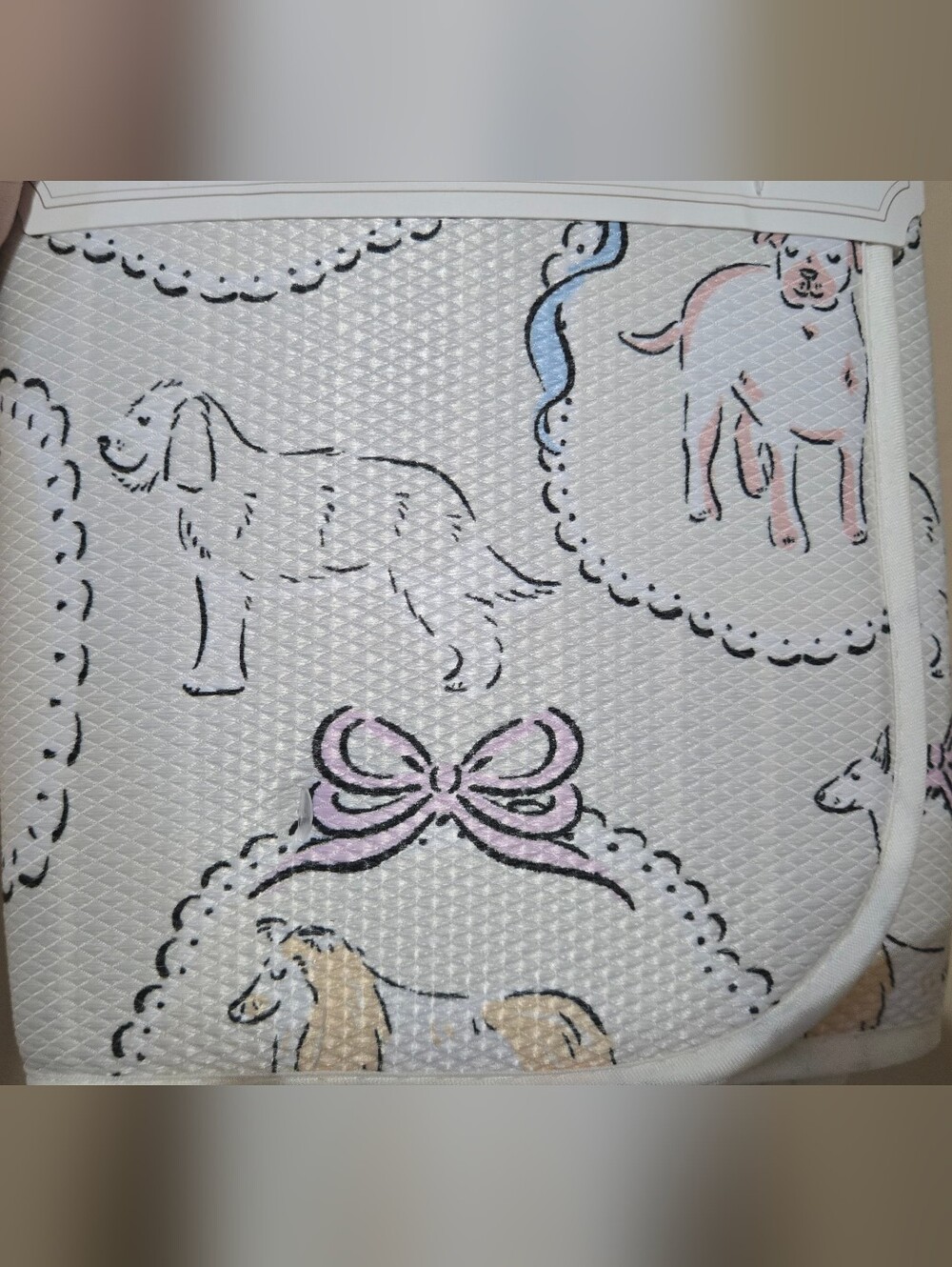 Set of 2 Dish Drying Mats - Cute Dog Design